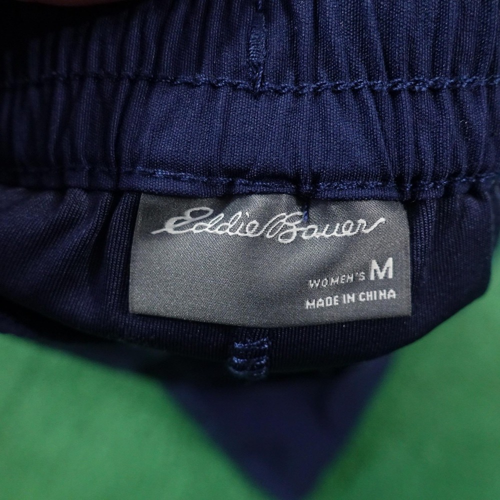 Eddie Bauer Skirt Womens Medium Blue Wrap Drawstring Outdoor Athletic Elastic - Picture 7 of 9